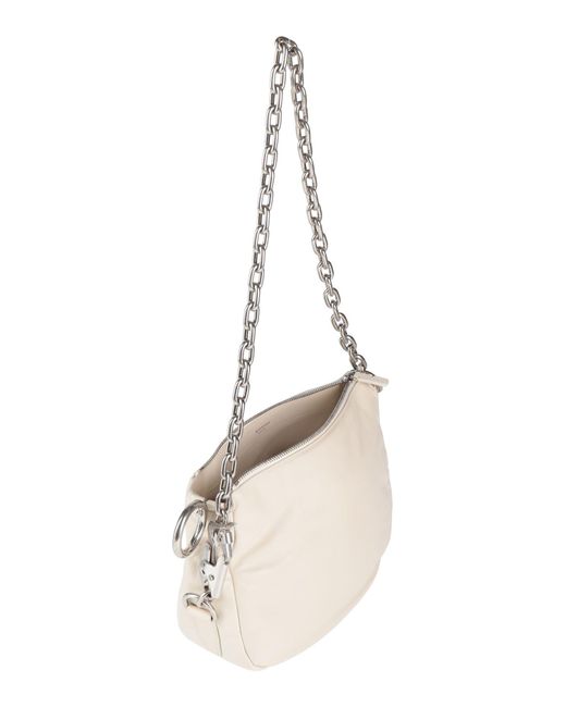 Burberry Natural Cream Shoulder Bag Leather