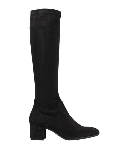 Lamica Black Knee Boots