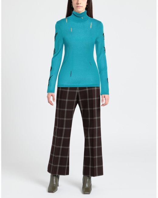 ANDERSSON BELL Blue Rollkragenpullover