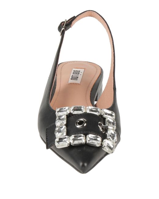Bibi Lou Black Ballet Flats