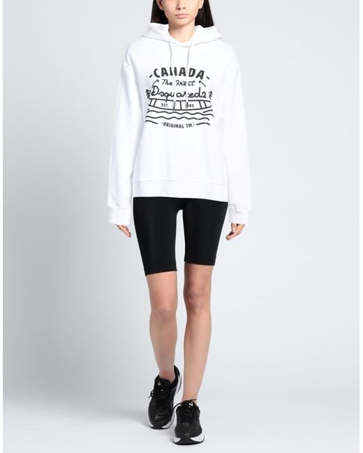 DSquared² White Sweatshirt