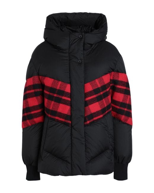 Woolrich Red Plunket Jacket Puffer Polyamide, Virgin Wool