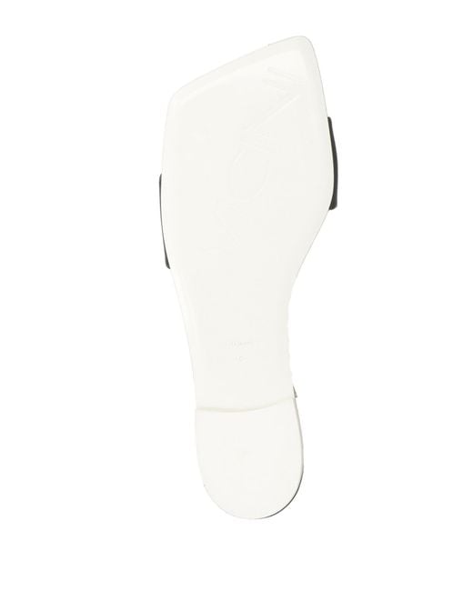 Vicini White Sandals Leather