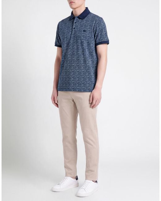 Polo Etro de hombre de color Blue