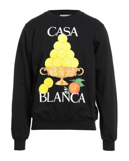 Casablanca Blue Sweatshirt Organic Cotton, Elastane for men