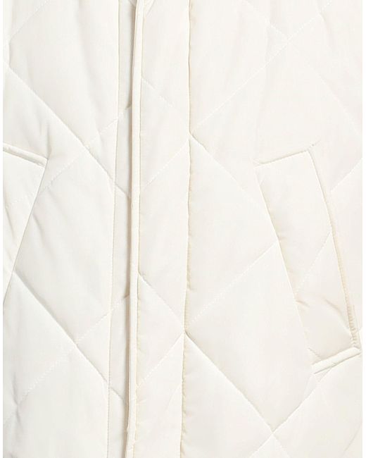 Daniele Alessandrini White Puffer Polyester for men