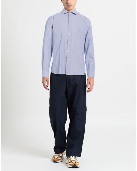 Roberto Cavalli Blue Shirt for men