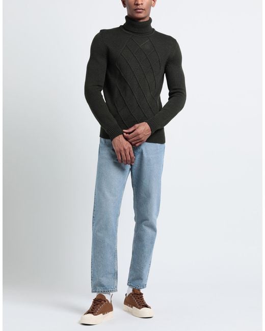Tsd12 Black Turtleneck for men