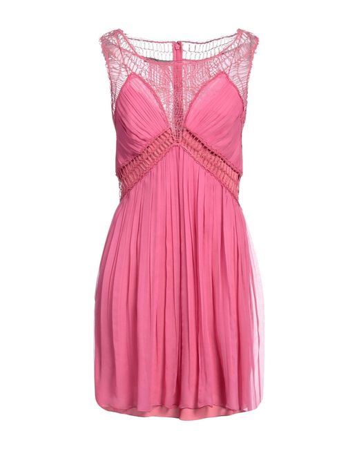 Alberta Ferretti Pink Mini Dress
