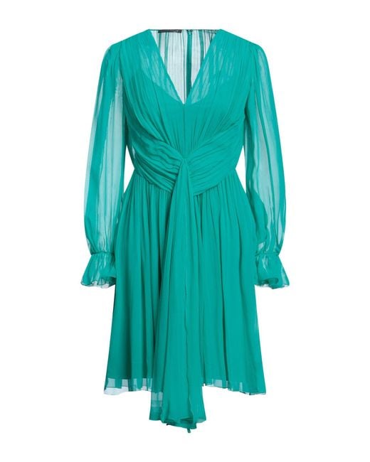 Alberta Ferretti Blue Midi Dress