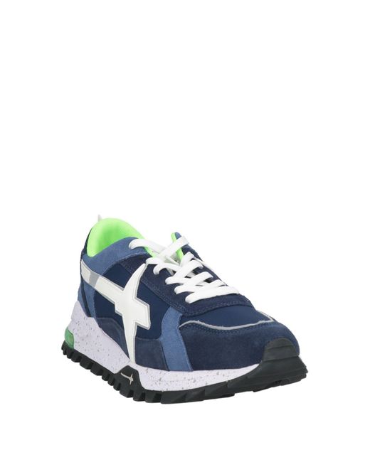 W6yz Blue Trainers for men