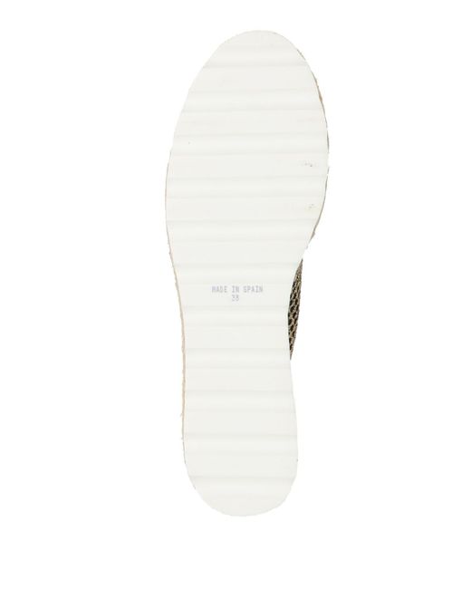 Callaghan Metallic Espadrilles Leather