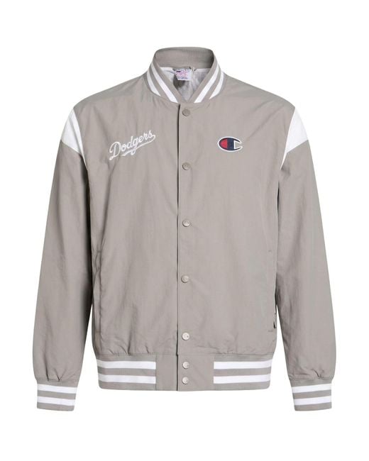 Champion Gray Light Jacket Polyamide for men