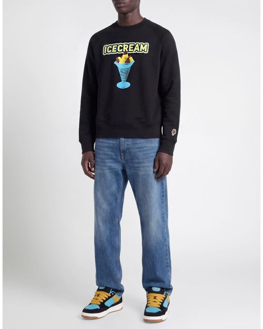 BBCICECREAM Black Sweatshirt for men