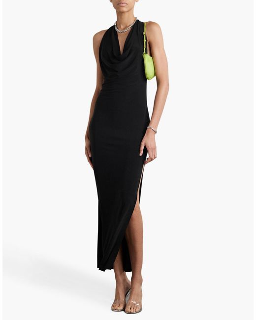 Norma Kamali Black Maxi Dress