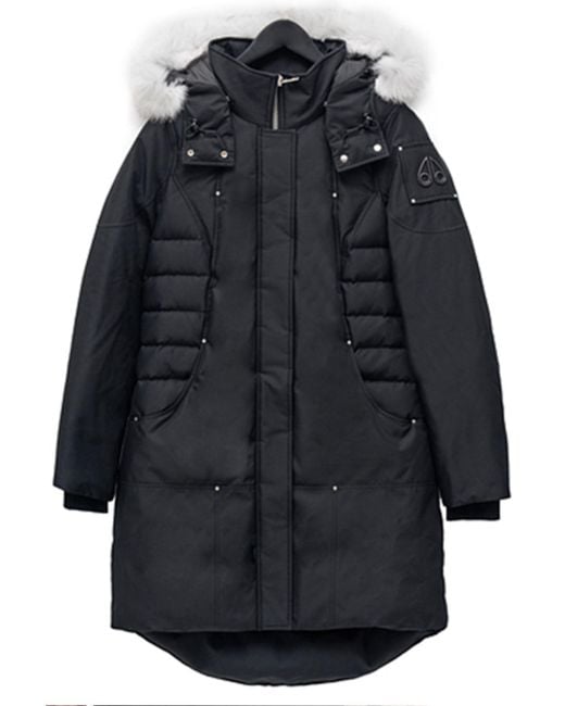 Collezione giacche invernali di Moose Knuckles in Black