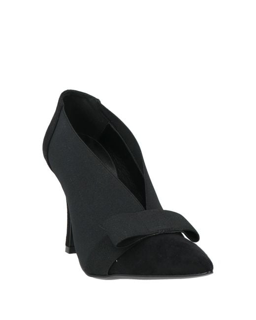 Nila & Nila Black Pumps Textile Fibers