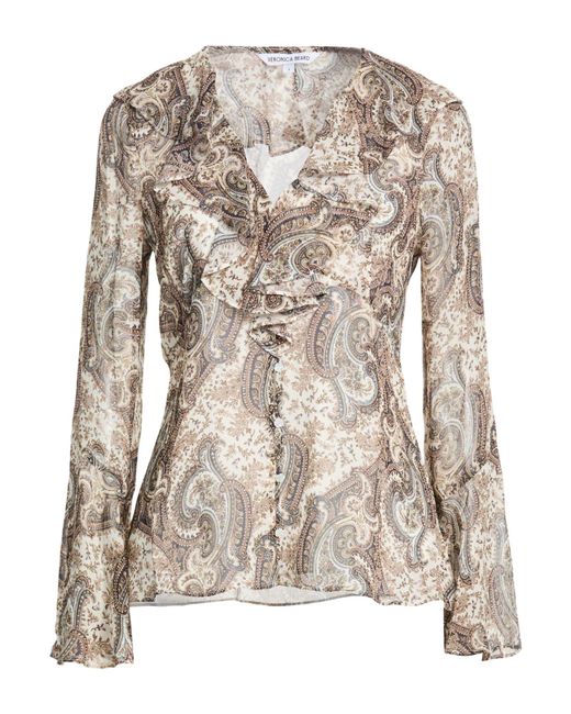 Veronica Beard Brown Shirt