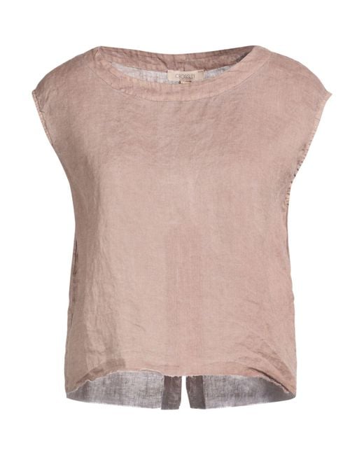 Crossley Pink Top Linen