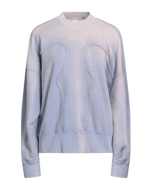 Off-White c/o Virgil Abloh Blue Sweatshirt
