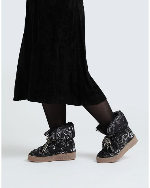 Khrisjoy Black Stiefelette