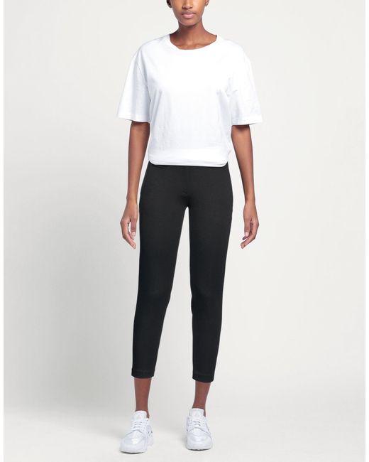 Dondup Black Pants Viscose, Polyamide, Virgin Wool, Elastane