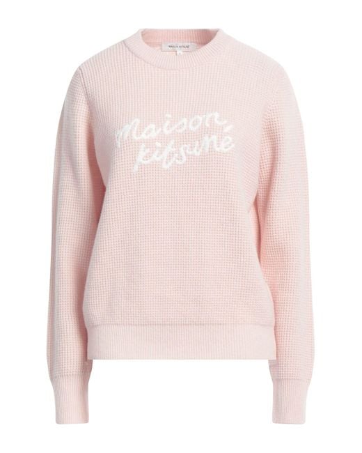 Maison Kitsuné Pink Pullover