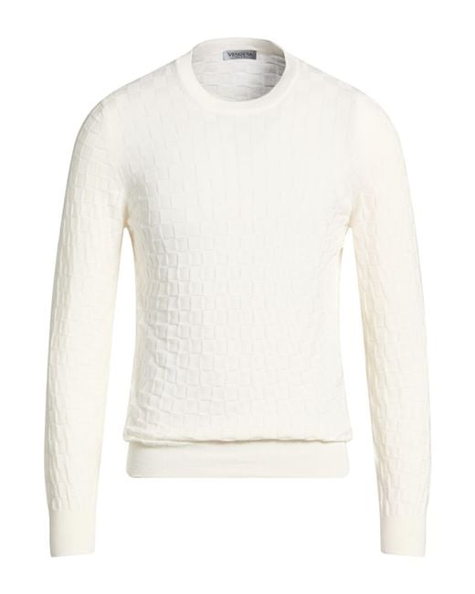 Vengera White Sweaters for men