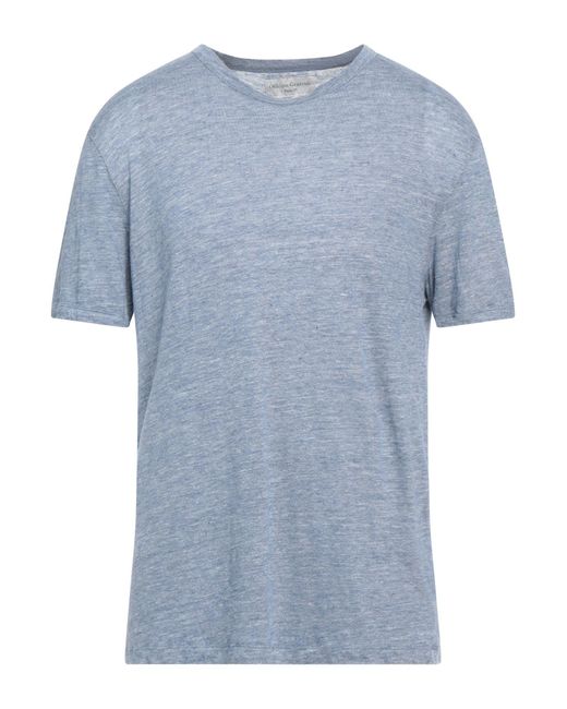 Officine Generale Blue T-shirt for men