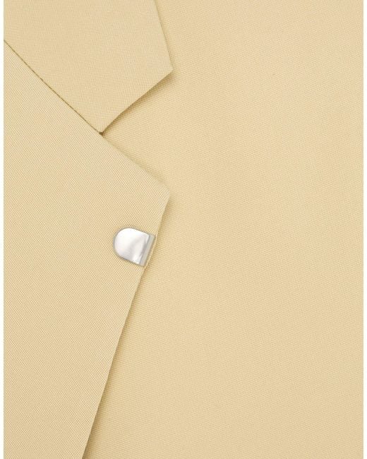Jil Sander Natural Blazer Wool for men