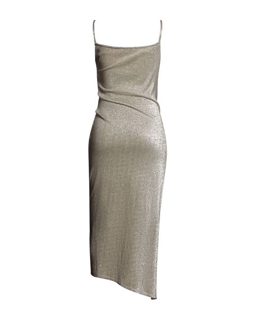 Rabanne Metallic Midi Dress