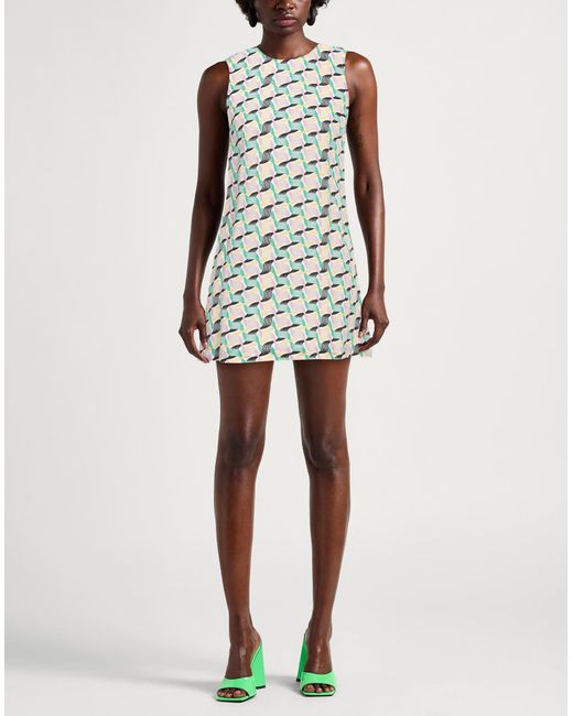 Attic And Barn Green Mini Dress