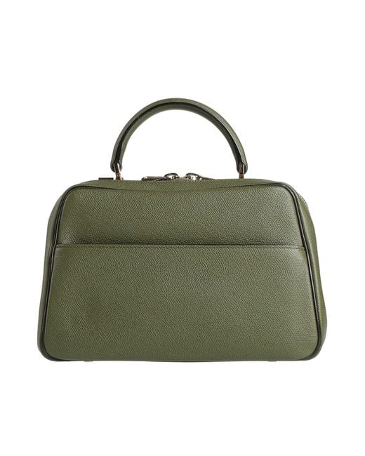 Valextra Green Handbag
