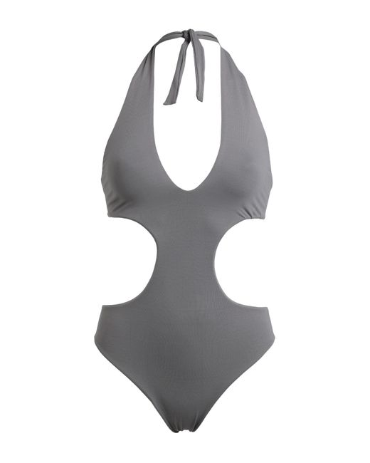 Fisico Gray One-piece Swimsuit