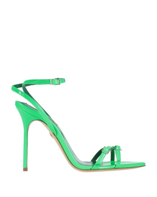 Giorgio Fabiani Green Sandals Leather