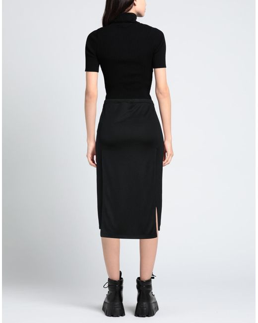Courreges Black Midi Skirt