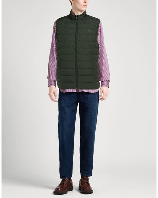 Hackett Green Gilet for men