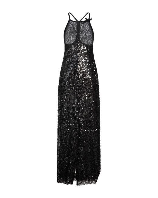 MSGM Black Maxi Dress