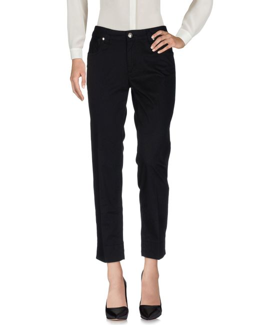 Love Moschino Casual Pants in Black - Lyst