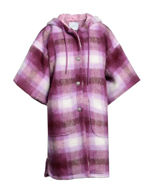 Gaelle Paris Purple Coat
