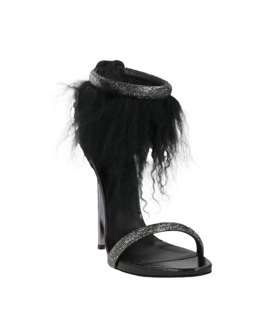 Casadei Black Sandals
