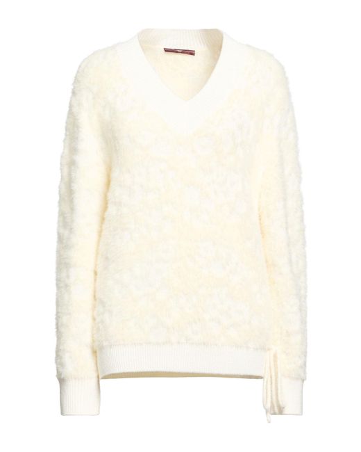 Pullover High de color Natural