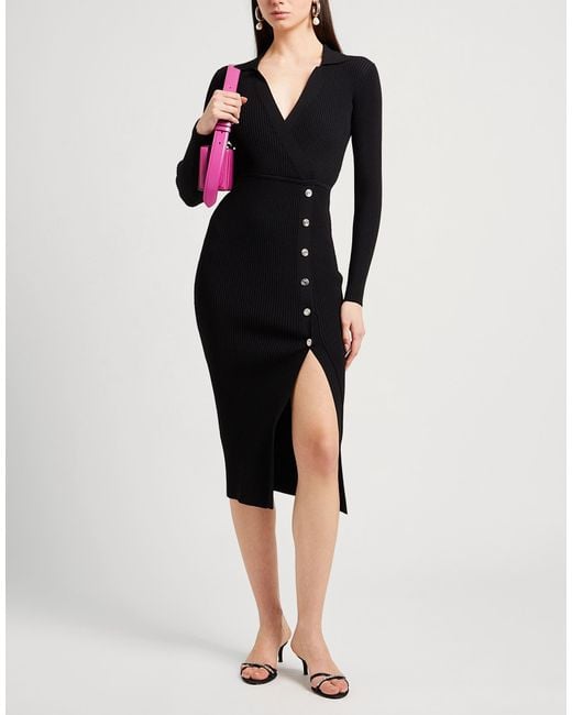 Pinko Black Midi Dress