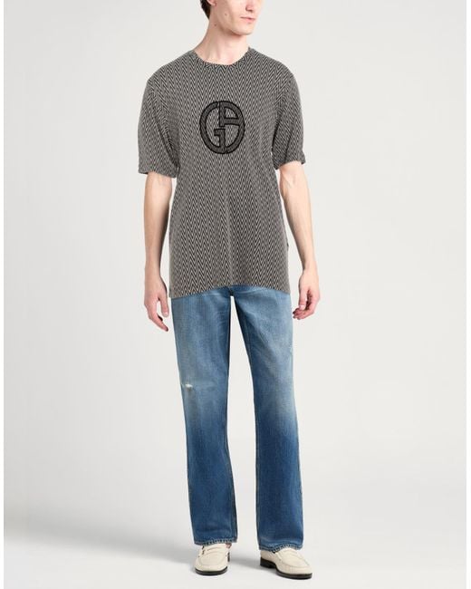Giorgio Armani Pullover in Gray für Herren