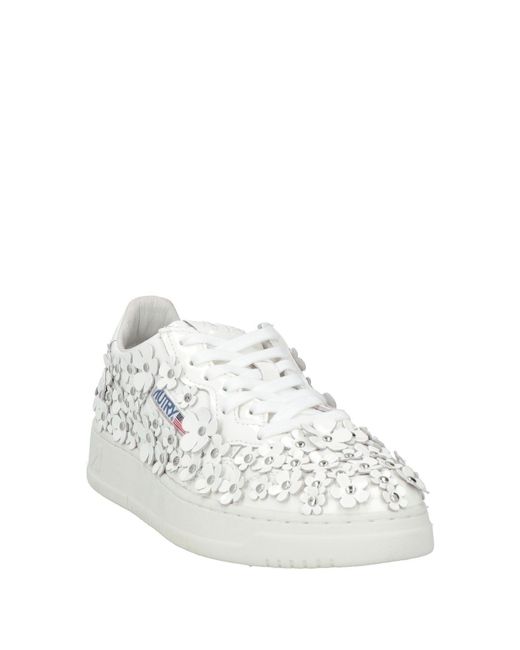 Autry White Trainers