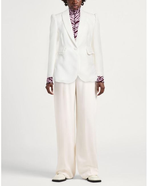 Cristinaeffe White Blazer