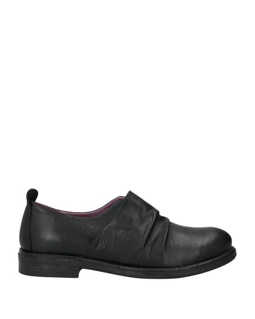 BUENO Black Loafers Leather