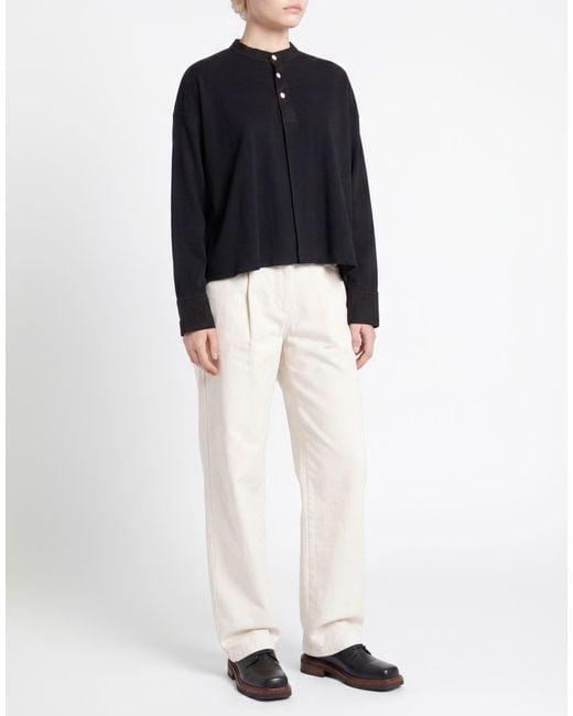 Camisa Beams Plus de color Black