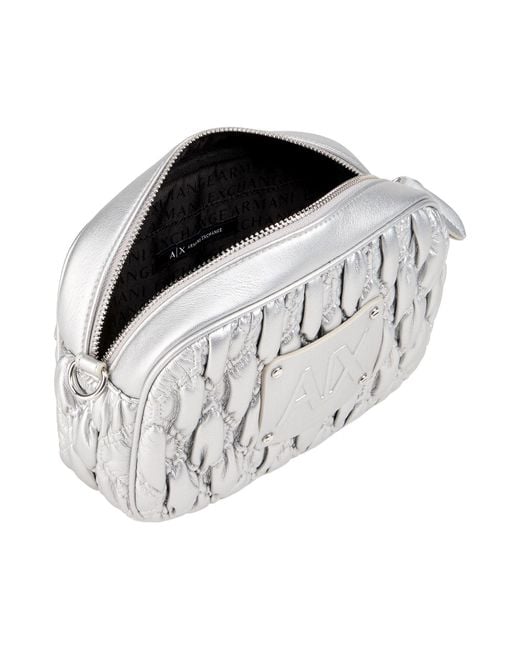 ARMANI EXCHANGE White Cross-Body Bag