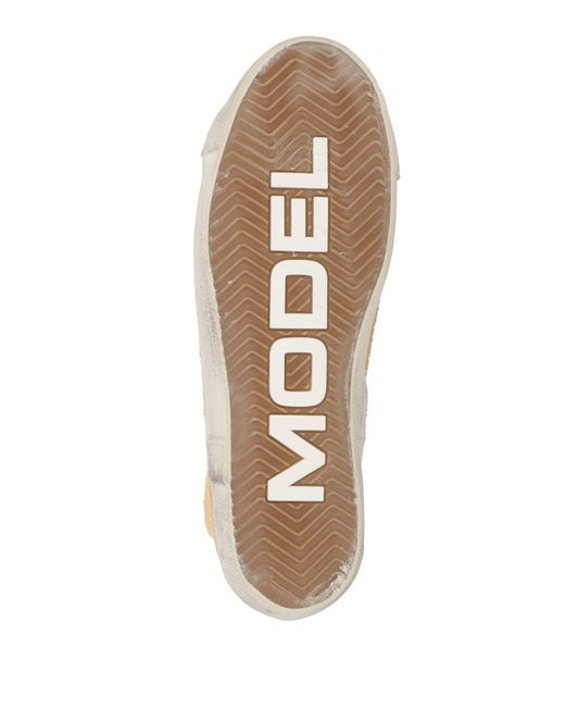 Philippe Model Natural Trainers for men